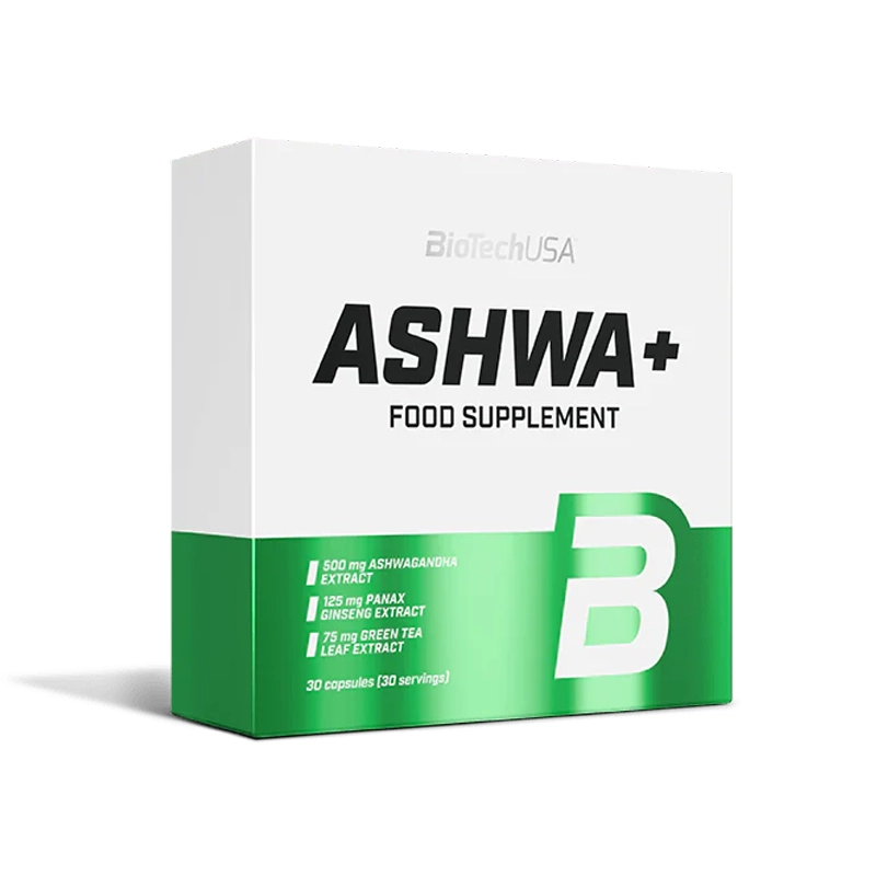 BiotechUSA Ashwa+ 30 Capsules Powerhouse Ashwagandha Testo Busteri Libido MK Biotech USA Ashwa+ 30 Capsules Powerhouse Ashwagandha Testo Busteri Libido MK