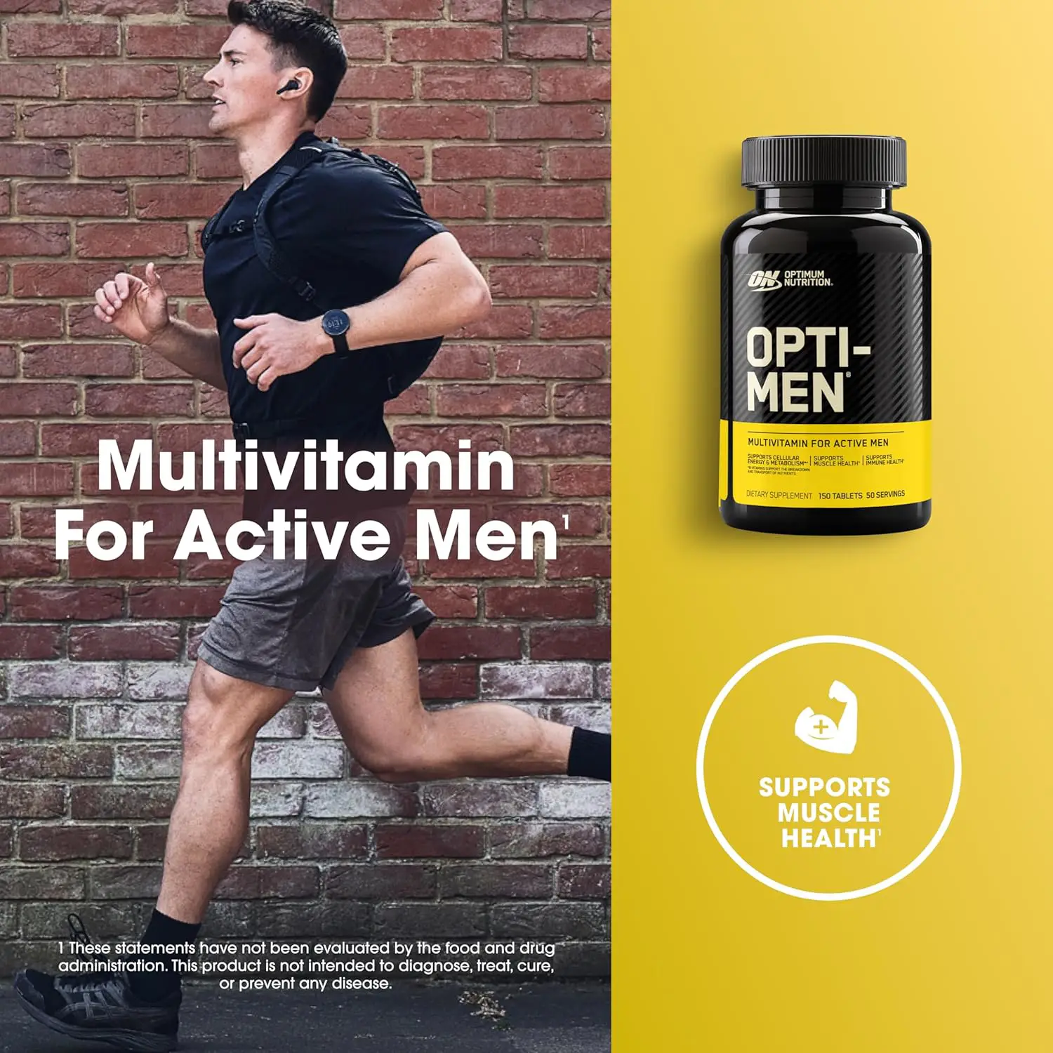 Optimum Nutrition Opti-Men tablets Multivitamin Powerhouse Suplementi MK