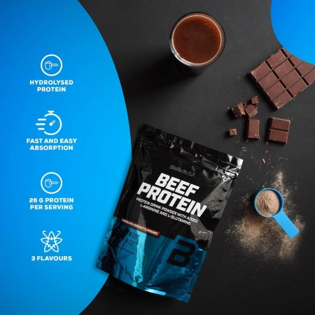 Biotech USA Beef Protein Drink Powder Powerhouse Proteini mk