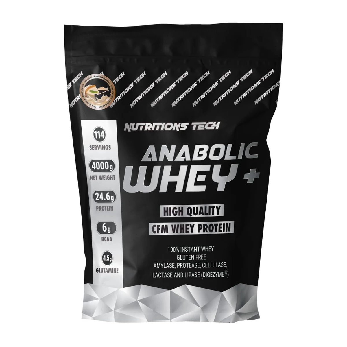 nutritions tech anabolic whey+ 4000g Cheese-Cake-Oreo