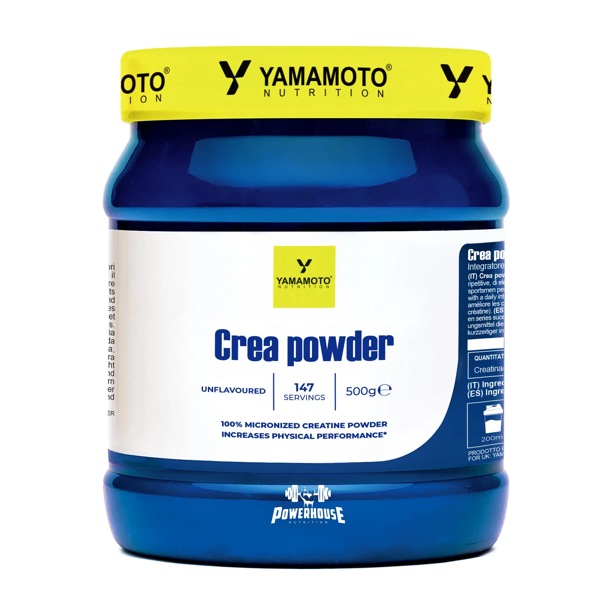 Креатин во прав за мускулен раст од Yamamoto Nutrition