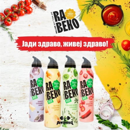 Rabeko Zero Cooking Sprays Niskokaloricen sprej za gotvenje