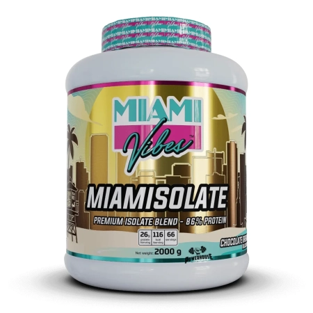 miami vibes miamisolate chocolate dream 2000 g powerhouse isolate whey mk