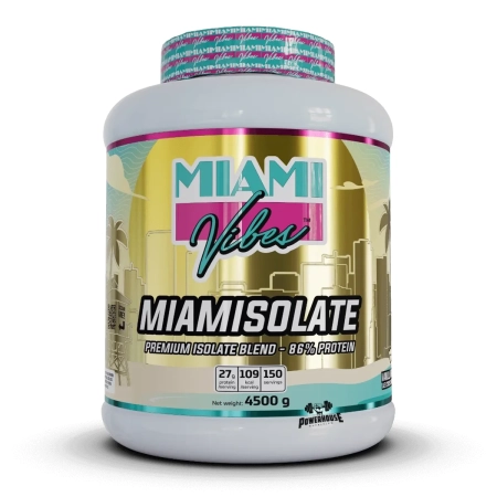 miami vibes miamisolate vanilla 4500 g powerhouse isolate whey mk