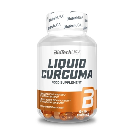 biotech usa liquid curcuma 30 капсули куркума со витамин д