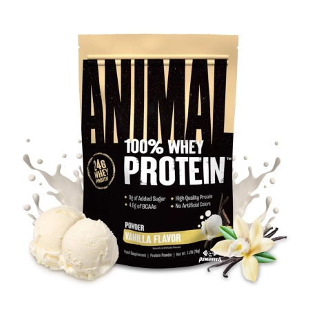 Animal 100% Whey протеин во прав 1кг суплемент за тренинг
