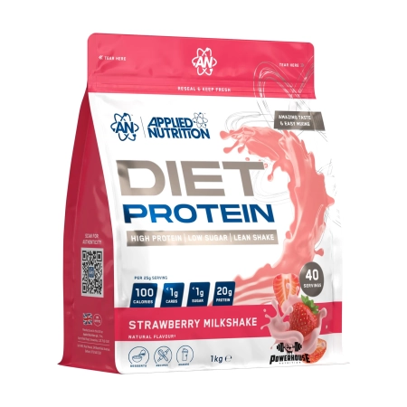 Diet Protein Whey за градење мускули и слабеење во 1кг пакување од Applied Nutrition